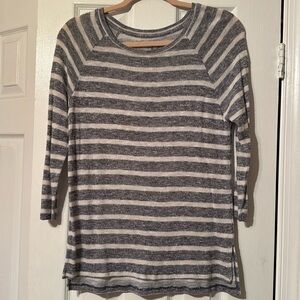 💜 Aerie Knit Tunic 3/4 Sleeve